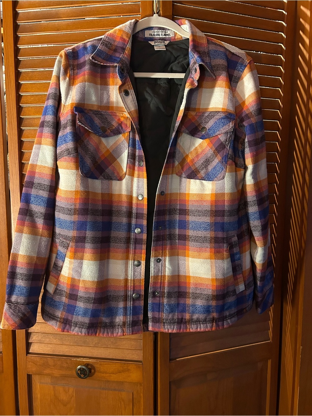 Duluth Trading Co Plaid Utility